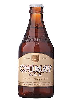 Chimay - Tripel (White) (4 pack cans) (4 pack cans)