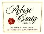 Robert Craig - Cabernet Sauvignon Mount Veeder 0