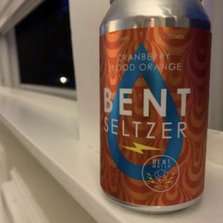 Bent Water - Cranberry Blood Orange Seltzer (6 pack 12oz cans) (6 pack 12oz cans)