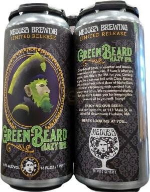 Medusa - Green Beard (4 pack 16oz cans) (4 pack 16oz cans)